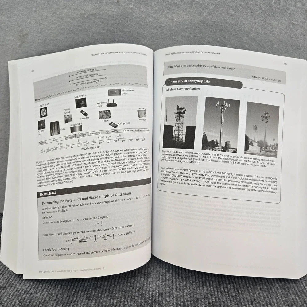 OpenStax‎ Chemistry Volume 1 XanEdu Black & White Edition Textbook